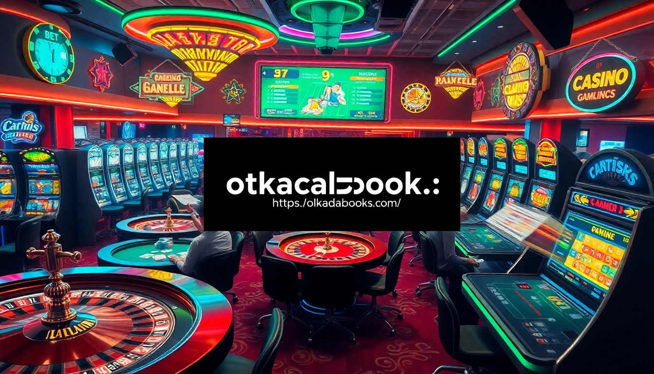 Experience the thrill of gambling at https://okadabooks.com/, where vibrant casino tables and excited players create an unforgettable gaming atmosphere.