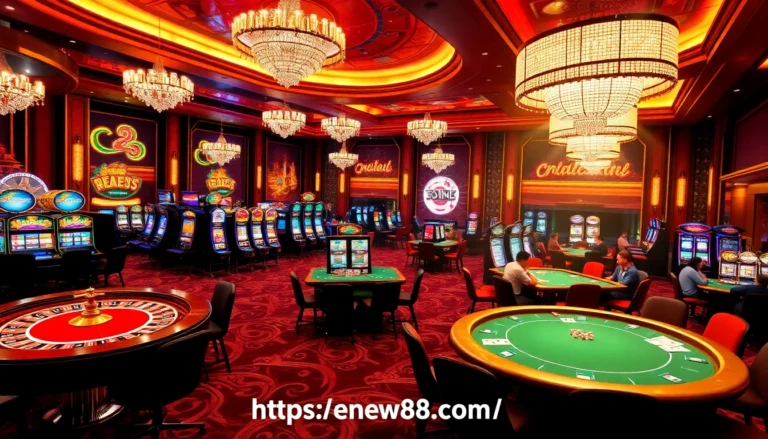 Experience the thrill of casino gaming at https://enew88.com/ with roulette, poker, and exciting slot machines.