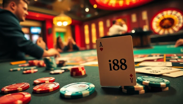 Hi88 invites players to experience thrilling poker games full of strategy and excitement.